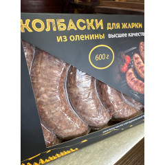 КОЛБАСКИ ДЛЯ ЖАРКИ ИЗ ОЛЕНИНЫ
